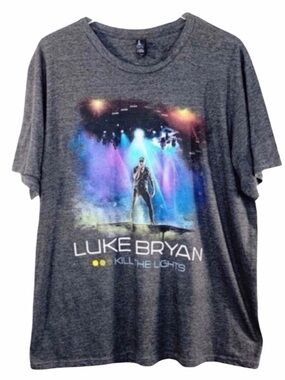 LUKE BRYAN Kill the Lights concert T-shirt XL